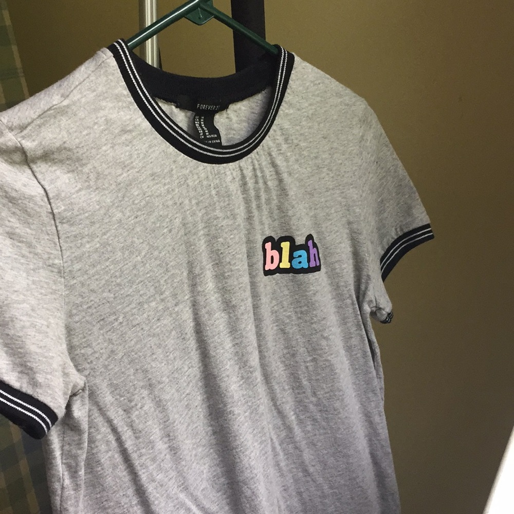 Forever 21 Blah Shirt